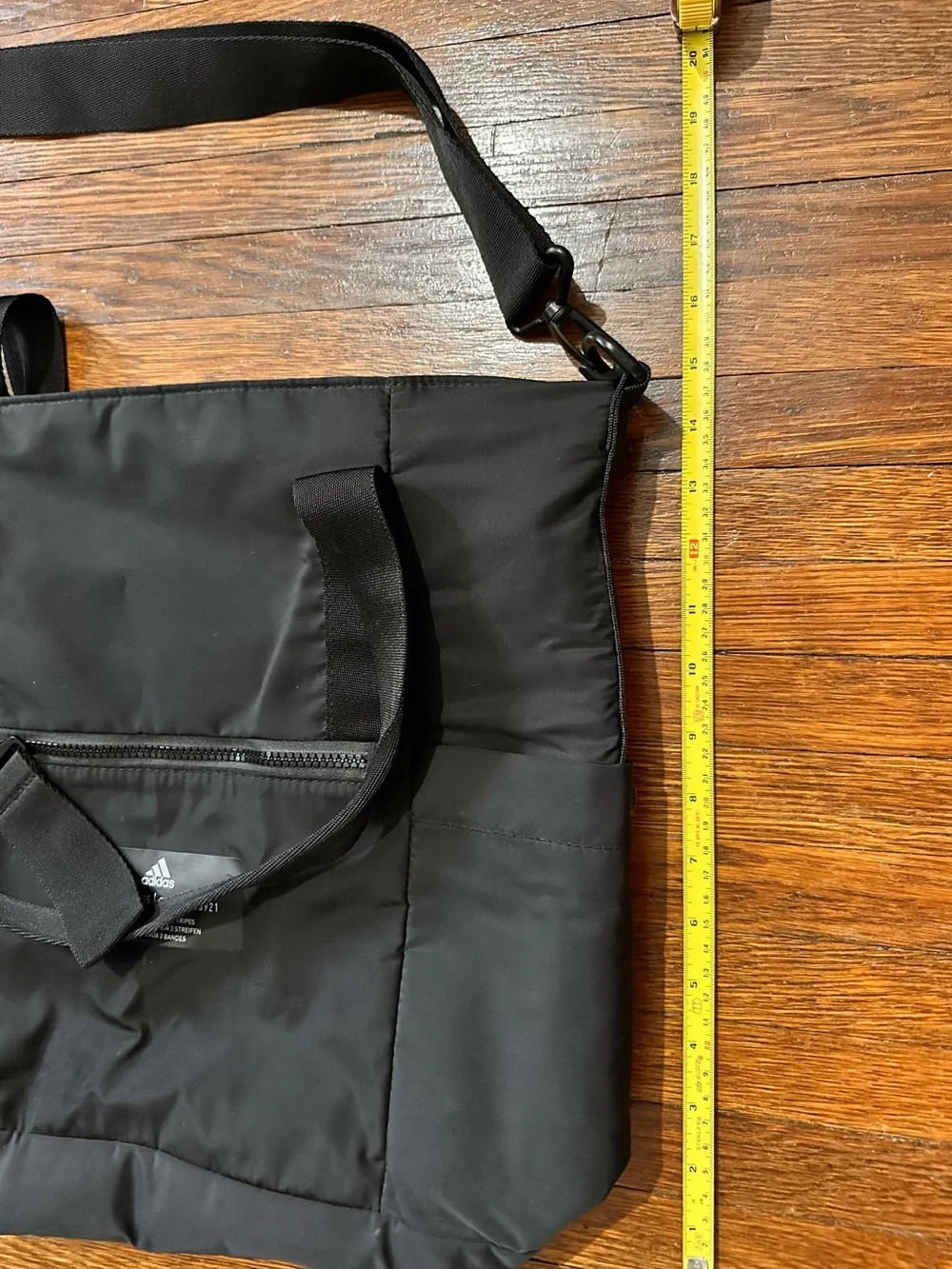 Adidas All Me Tote Bag For Laptops Books Gym Gear Black Shoulder Bag